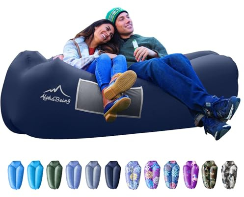 AlphaBeing aufblasbare Lounger Beste air Lounger für Reisen, Camping, wandern ideal aufblasbare Couch für Pool Marine