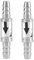 Nikou Check Valve, 2Pcs Stainless Steel One Way Air Valve for Anti-Backflow Non-Return Air CO2 Line Tubing Regulator Diffuser in Aquarium System Fish Tank Accessories