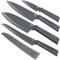 KUHN RIKON` COLORI+ Messerset grau 4 Stk
