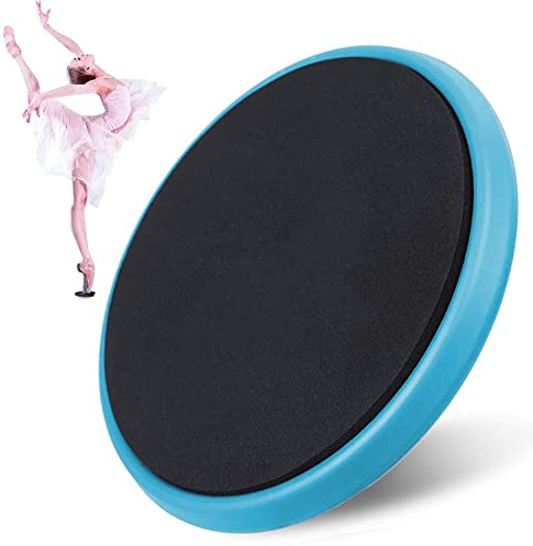 Pro Ballett-Drehscheibe für Tänzer, Balance-Turnboard für Tanz, Gymnastik und Eiskunstlauf, Spinnbretter Pirouette-Trainingsgerät für Eisläufer, Gymnastik und Cheerleader (Blau)