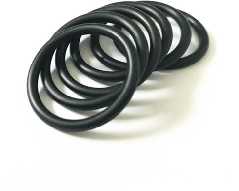 BESTonZON 40pcs Nitrile Rubber Sealing Ring Kit Black O-ring Assortment for Automotive Plumbing and Repair 14 * 9.2mm (20pcs) 17.1 * 11.8mm (20pcs) Heat and Oil Resistant