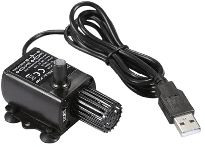 Pompe à eau à membrane auto-amorçante Pompe À Eau USB Sans Balais Avec Filtre, Mini Pompe Ultra Silencieuse 5 V, Micro Pompe Sans Balais, Pompe De Fontaine Submersible