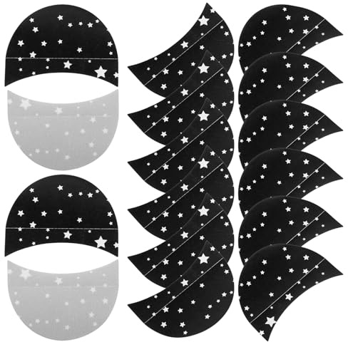 Alipis 100pezzi Nastro per Trucco Occhi in Tessuto Non Tessuto per Ombretti Applicazione Precisa Protezione Occhi Strumenti di Assistenza per Trucco Ombretti