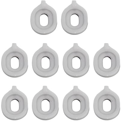 QUXVUIS 10 Stück Ventilkolbenführungen für Trompeten, unverzichtbar für Alt und Baritonhorn, gewährleisten optimale Spielbarkeit, Euphonium Ventilführungs Ersatzteile für Althörner