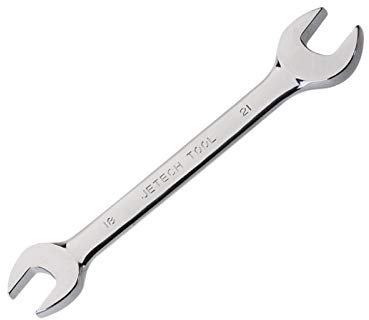 Toolstar - Chiave aperta con estremità aperta, 1 chiave metrica a doppia estremità aperta, strumento manuale per la riparazione del cacciavite, 8 x 10 mm