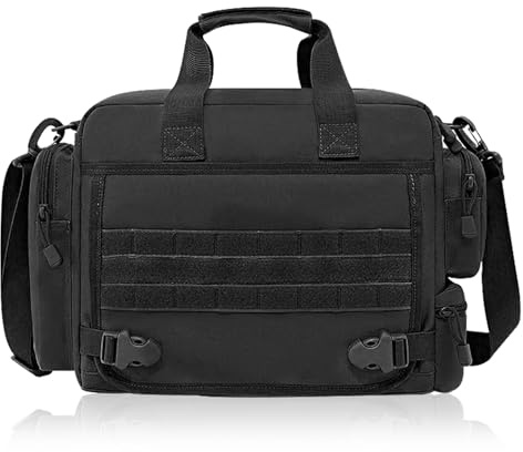 CamGo Taktische Aktentasche, 35,6 cm (14 Zoll) Laptop-Messenger-Tasche, Militär-Stil, Schultertasche, Handtasche für Herren