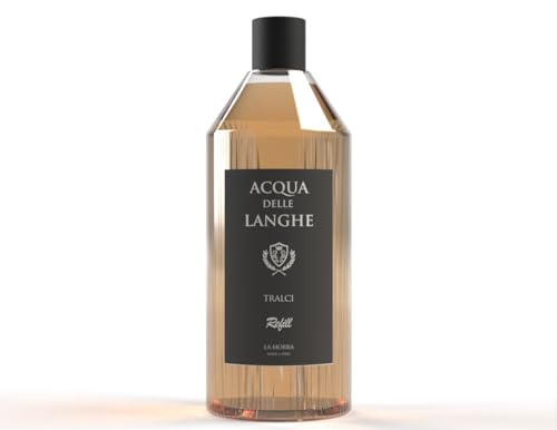 Acqua delle Langhe - Recarga para Ambientador y Difusor de Aromas - 500 ML Esencia Tralci