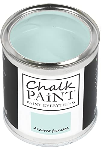 Chalk Paint Everything® Azzurro Francese (Französischblau) - (750 ml) Wasserbasierte Kreidefarbe für Shabby-Chic-Möbel, Dekoration und Recycling-Projekte – Ungiftig, leicht anzuwenden