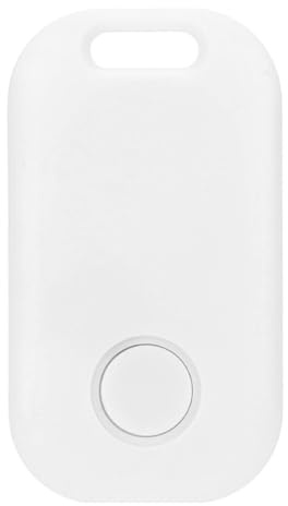 Schlüsselfinder Smart Bluetooth Tracker Item Finder, Bluetooth Antilost Device für Wallet Phone Pet Senioren, Alarm Tracker für Android OS (Weiss)