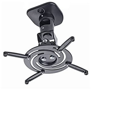 Projector Wall Mount Projector Shelf Home Heavy-duty Wall-mounted Projector Rack Office Living Room Conference Room Universal Ceiling Projector Stand can be Adjusted Freely Projector Hanger (Color :