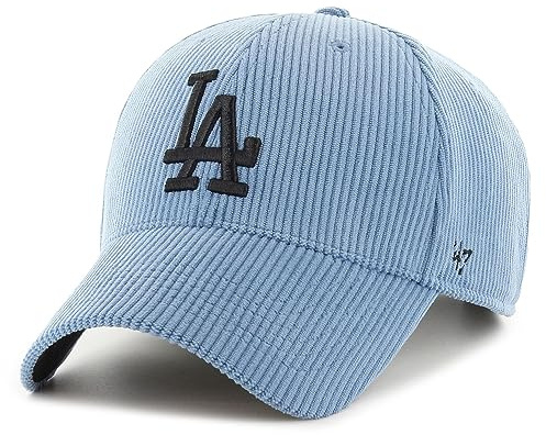 47 Brand Adjustable Thick Cord Cap - Los Angeles Dodgers Sky
