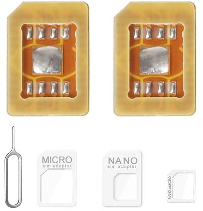 PinQiongZhe ESIM to Nano SIM Card Holder ESIM Card Adapter Solder Plate Recovery Physical Card Plate Make Your Own Sim Card DIY 2pcs