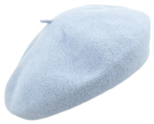 MELEGARI Baskenmütze für Damen | 100% Wolle | Margie Beret | Made in EU