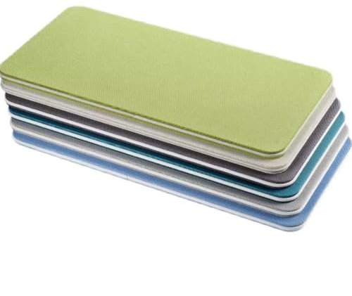 Schreibtisch-Sichtschutz-Trennwand, geräuschreduzierend, Büro-Bildschirm für erhöhten Fokus, anpassbar, Schreibtischplatte, grau, Sichtschutz-Panel, 90 x 30 cm