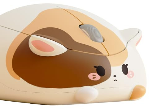 Akko Kabellose Maus Katzenmotiv Calico Bluetooth 3200 DPI Leiser klick | Katzenmaus aus langlebigem ABS,leisem Klick,Bluetooth 3.0/5.0/2.4G USB-A Empfänger für Laptop/PC (Calico)