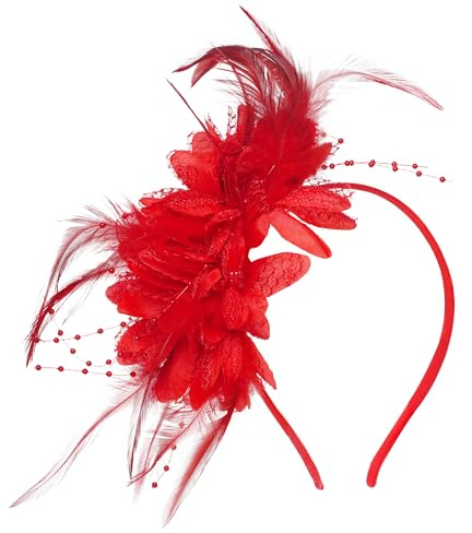 Pistha Womens Fascinators Hats Tea Party Hats Headband for Women Dresses
