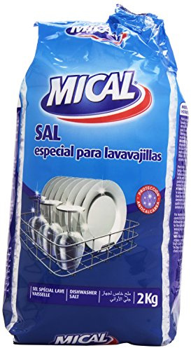 Mical – Sale – Speciale per lavastoviglie – 2 KG – [Confezione da 6]