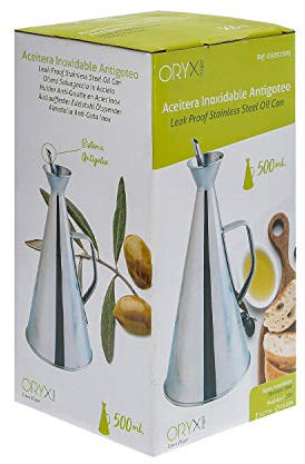 ORYX 5051605 Huilier en acier inoxydable anti-goutte 500 ml 18/8 Stainless Steel