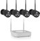 Smartwares Kit de sécurité connecté CMS-30300-4 caméras et enregistreur NVR - Espace Disque Dur 1 to Noir