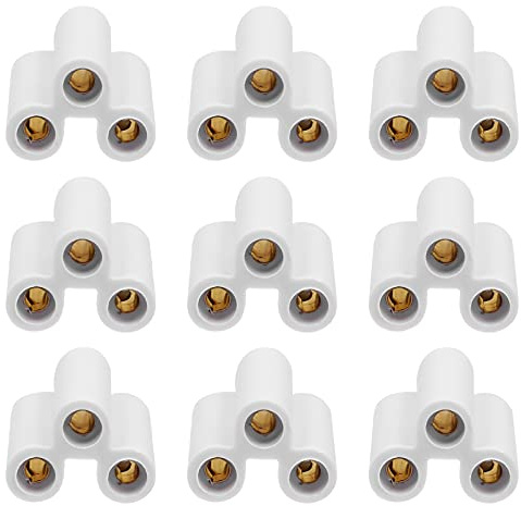 SOLUSTRE 20Pcs T8 T5 LED Connettore Della Lampada per LED Zoccolo Del Supporto Della Lampada Raccordi con Cavi