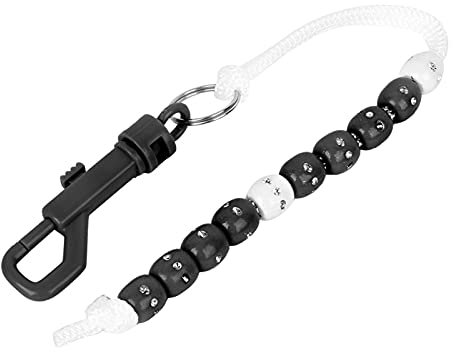 Yosoo Health Gear Bead Stroke Counter, Shot Counters, Score Counter Accessories Counting Beads for Outdoor Sport