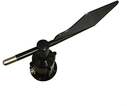 Estación meteorológica profesional, Dispositivo de medición de la velocidad del viento Registrador de la dirección del viento Registro automático del sensor de viento de investigación de acimut y dire