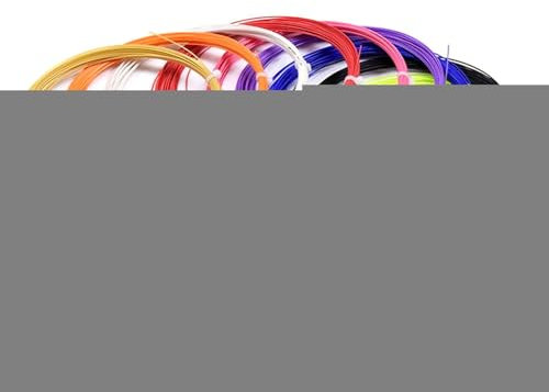 Badmintonsaitenrolle, Schlägersaitenrolle, Badmintonsaite Bg65, Präzisions-Saitenrolle, hochelastischer Tennisschlägerfadendraht, Schlägersaite für Sport-Ersatztraining