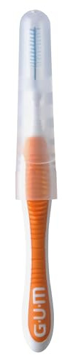 GUM TRAV-LER Interdentalbürsten 50 Stück-Set (Orange - 0,9mm)