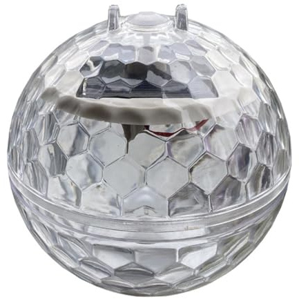 GALPADA Lámpara Solar Flotante Led para Piscina y Jardín, Esfera De 11 Cm Luz Multicolor, y Decorativa para Estanques y Césped, Luz Ambiental Automática Al Anochecer