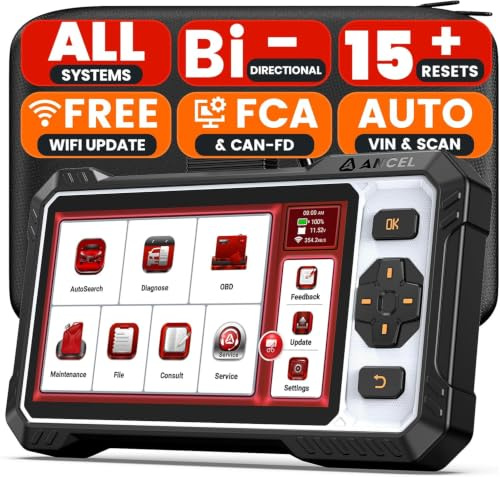 ANCEL FX6100 Bidirektionaler OBD2 Diagnosegerät Alle Systeme Auto Deutsch