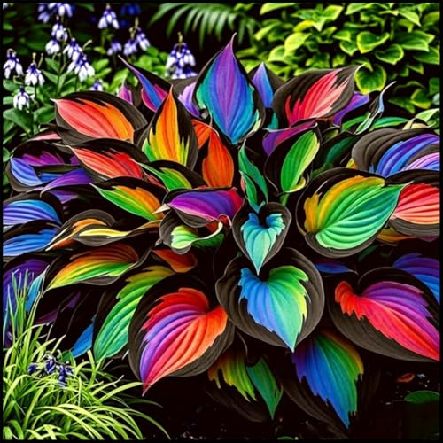 Hosta per riempire gli angoli del giardino/Paesaggio in angoli ombreggiati inutilizzati/Possono essere piantati in gruppi/Facili da curare per-3 PIECE-A