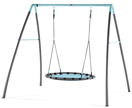 Plum Premium Metal Nest Swing Set with Mist Spray Feature