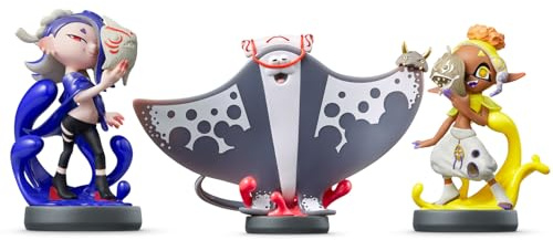 Splatoon Collection - Shiver, Big Man and Frye amiibo