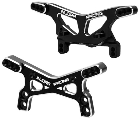 INJORA Tours d'Amortisseurs Avant et Arrière en Aluminium avec Entretoise de Montage pour Losi Micro-B Micro-T