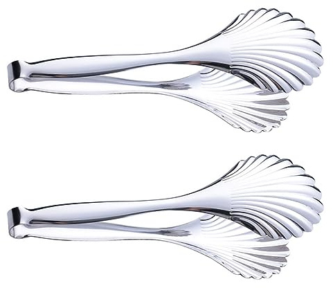 Pinze da cucina for cucinare, pinze for servire cibo, 2 pezzi clip for panino pinze for bistecca pinze for antipasti pinze for bistecca pasticceria pinze for spatola pinze for insalata cibo