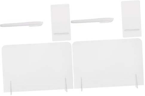 Lurrose 2 Sätze Notiztafel Aus Acryl Transparente Malplatte Nachrichtenfeld Für Schüler Nachrichtentafel Für Schüler-maltafel Mitteilungstafel Der Schule Graffiti-panel Plastik