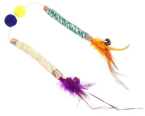 SEWOART 4stücke Silvervine Katzen Spielzeug Naturbelassene Kausticks Für Indoor Katzen Fördert Spielverhalten Und Zahngesundheit Farbenfrohes Design Für Altersgruppen