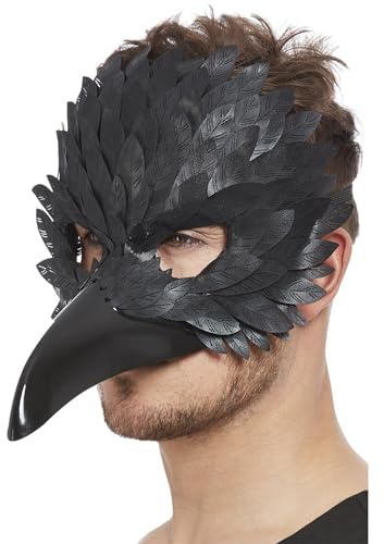 Smiffys Masque corbeau Halloween