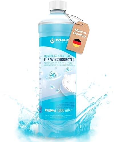 Maxxi Clean | 750ml Bodenreiniger mit Frische-Duft | geeignet für alle Wischroboter | Universal Reiniger Konzentrat | Wischflüssigkeit für Boden, Parkett, Fliesen | Saugwischer-Reinigungsmittel