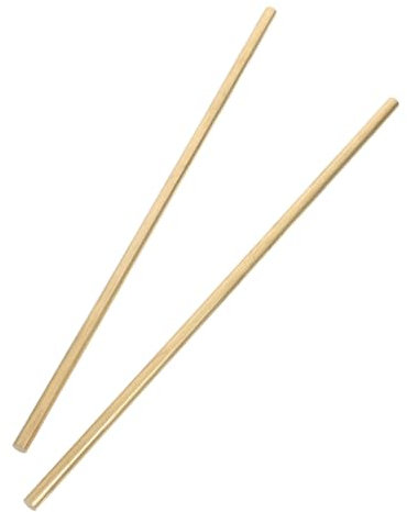 JECOMPRIS 2pcs Heat Conduction Experiment Materials Solid Round Brass Rods for Physics Class