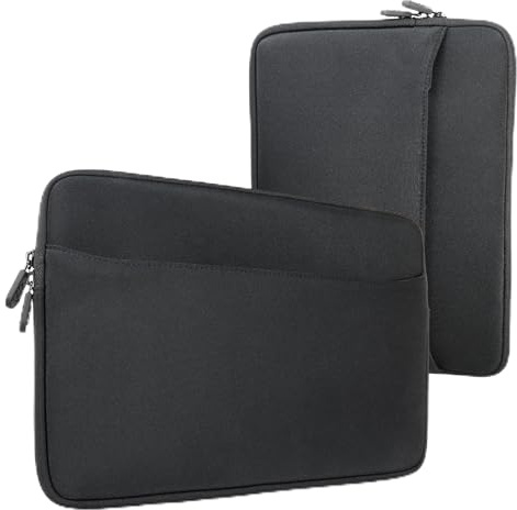 honju Darkroom - Custodia per iPad Air 11/iPad Pro 11, in neoprene con ampio scomparto esterno, interno in microfibra, chiusura lampo scorrevole)
