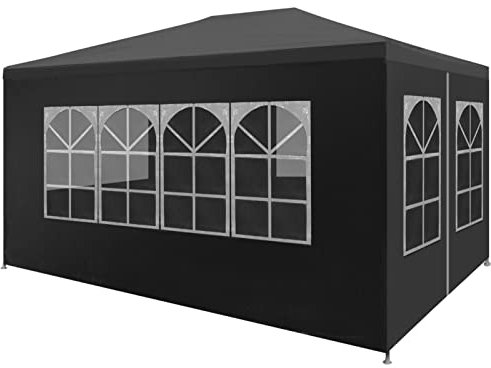 Snsowed Tendone per Feste 3x4 m Antracite,Impermeabile,Protezione UV,Tenda Giardino,Tende per Eventi e tendoni,Tendone per Feste-45100