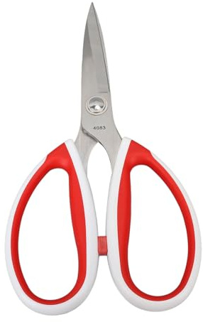 ANKROYU Ciseaux professionnels en acier inoxydable Ciscaillements de cuisine polyvalente lourds avec des poignées ergonomiques confortables pour la rédaction du bureau à domicile e (4083-8in)