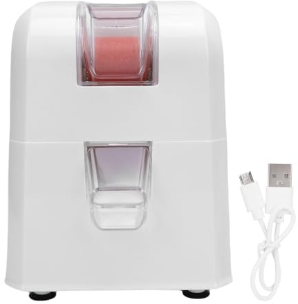 Peladora eléctrica de guisantes y habas recargable, máquina automática compacta 9.5x14x18.5 cm - rápido pelado en 1 min, batería 1800mAh, ideal para cocina profesional y