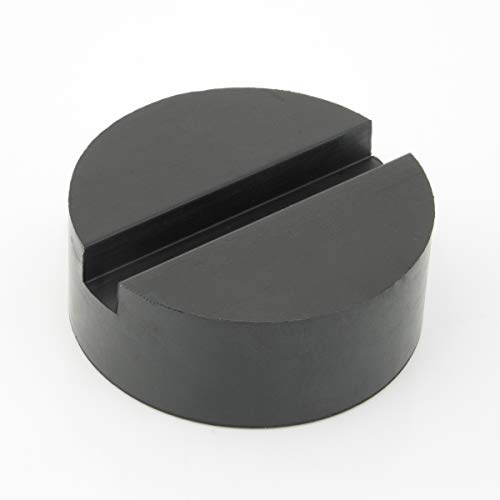 LST Adapter Wagenheber Aufnahme Hebebühnen Klotz Gummiblock Ø 62 x 24mm kompatibel mit Citroen Dacia Fiat Ford Opel Peugeot Renault Seat Skoda VW