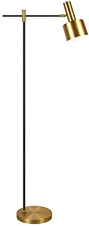MQQ Iron Retro Floor Lamp E27 Adjustable Reading Lights Vertical Table Lamp Simple Modern Uplight Task Standing Floor Lamps Tall Torch Lamps Heavy Duty Pole Lighting