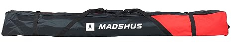 Madshus SKI väska 5-6 par, unisex resetillbehör - resebälte, svart, 1STORLEK -, Svart, 1SIZ, skidväskor