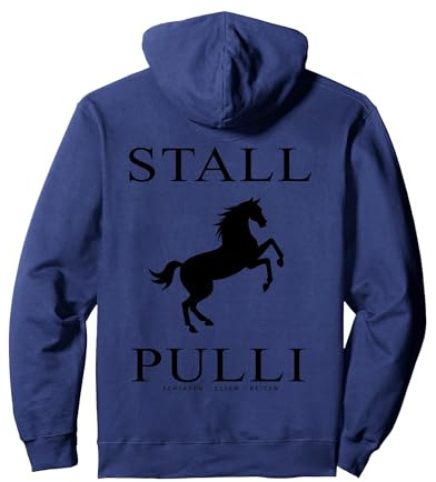 Stall Shirt/Pulli Reiterin Pferdesport Pferderennen Pferd Pullover Hoodie