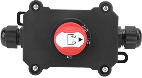 Interruttore a Cavo in, Impermeabile, Interruttore a Levetta On/off DC12-32V, per la Maggior Parte dei Veicoli, Materiale ABS (50A