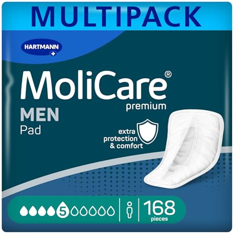 MoliCare premium MEN Pad 5 Tropfen Inkontinenzeinlagen | 12 x 14 St.